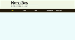 Desktop Screenshot of nutribon.com